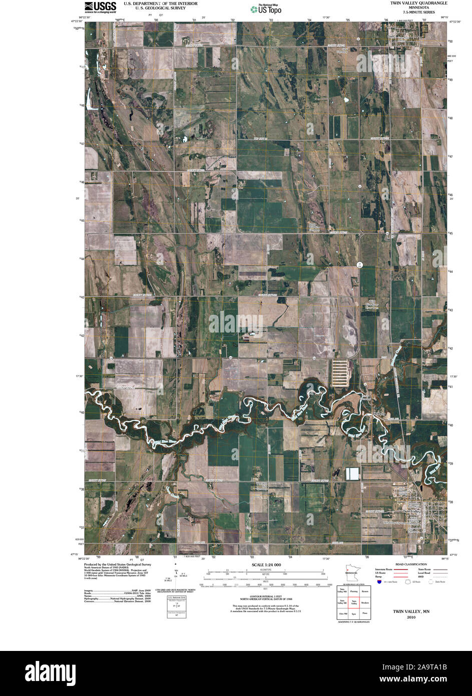 Map of twin valley hires stock photography and images Alamy