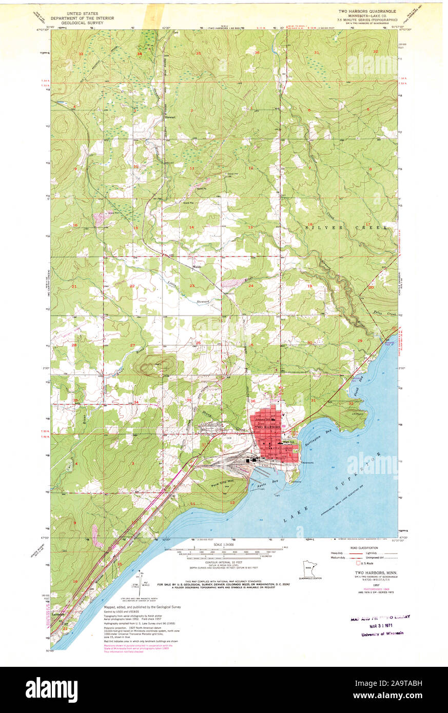 Two harbors minnesota Cut Out Stock Images & Pictures Alamy