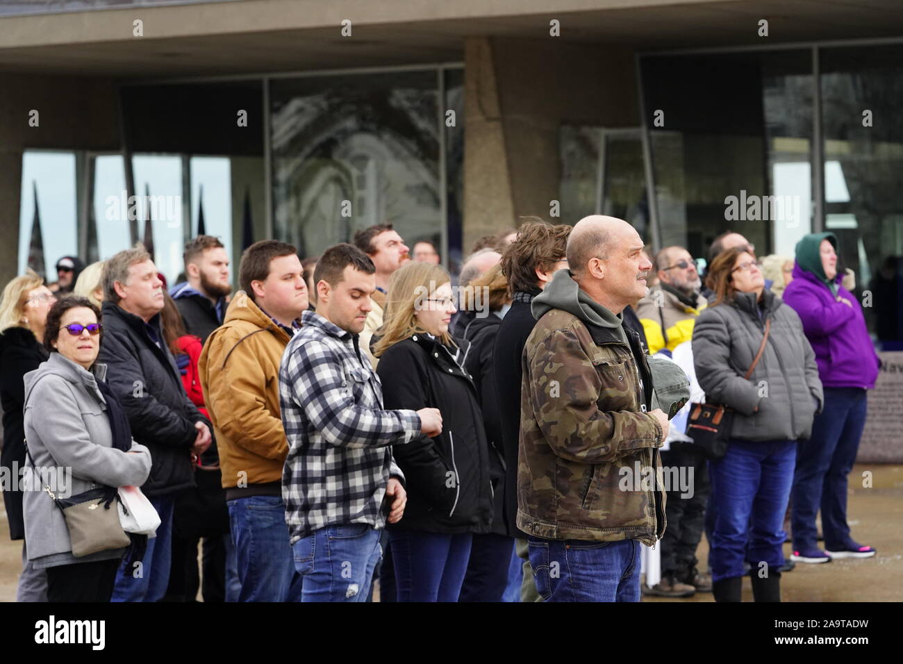 Many Veterans all over Wisconsin come out to Veterans Day Parade