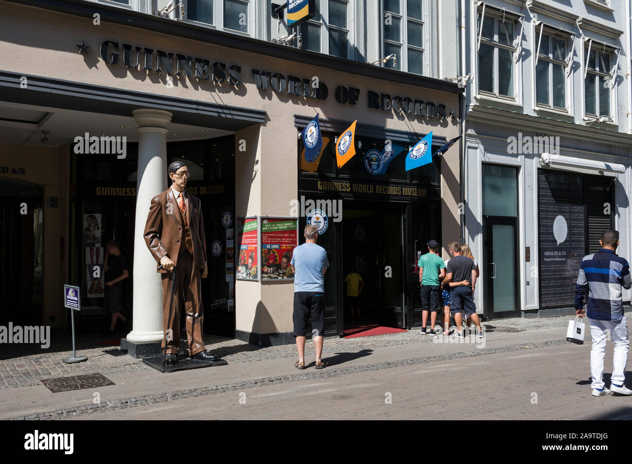 The exterior of the Guinness Museum in Copenhagen, Denmark Stock Photo ...
