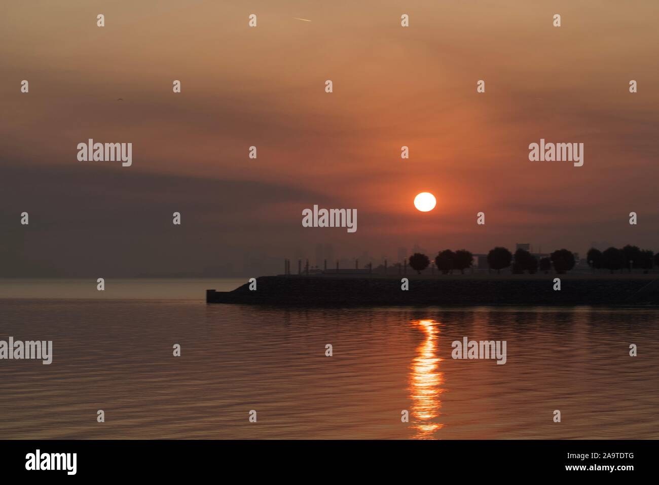 the rising sun Stock Photo - Alamy