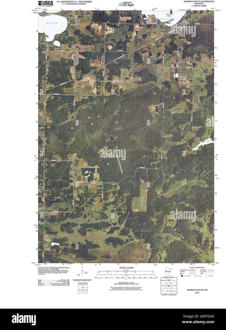 Wahkon south hires stock photography and images Alamy