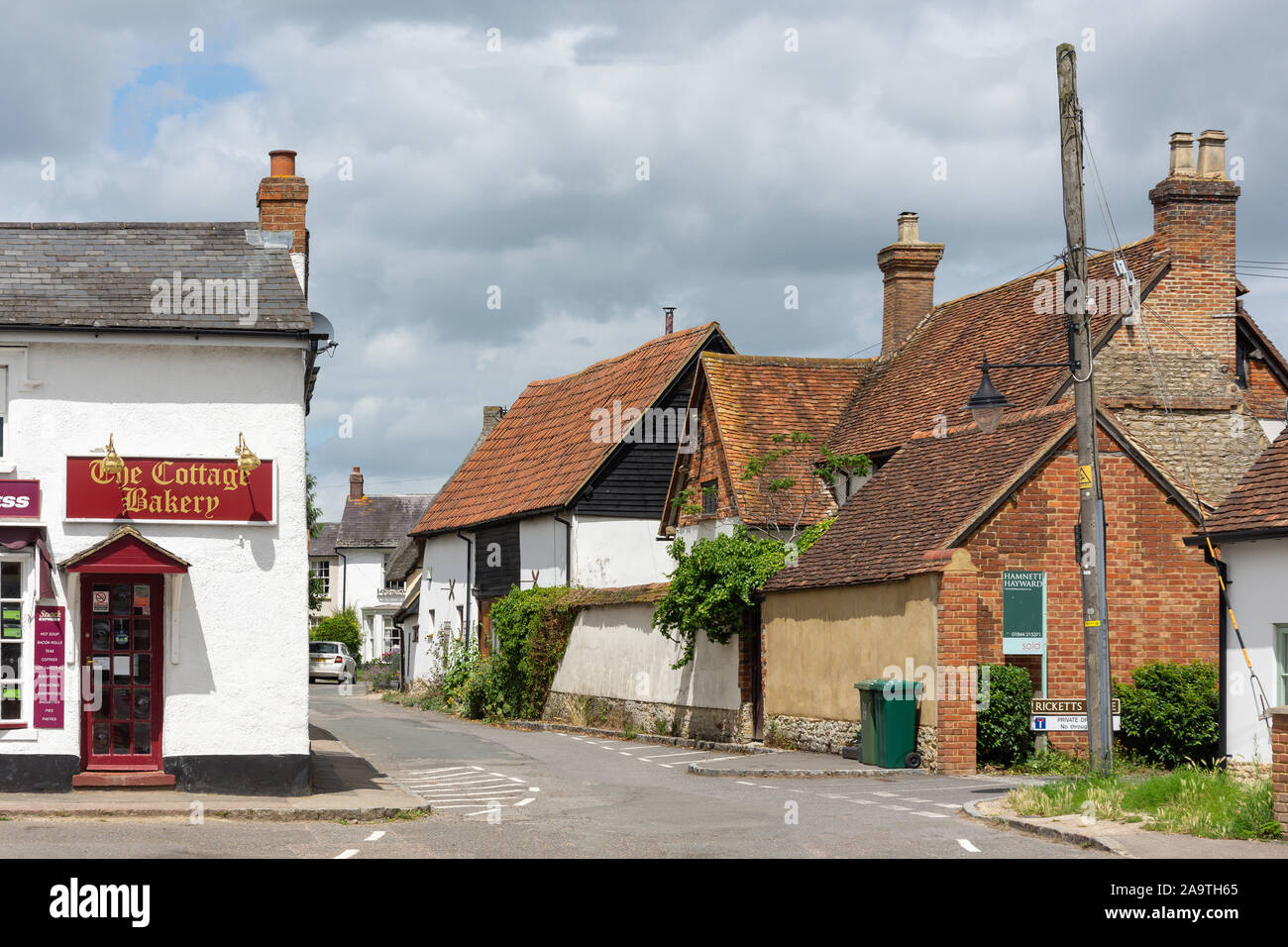 Fort End, Haddenham, Buckinghamshire, England, United Kingdom Stock