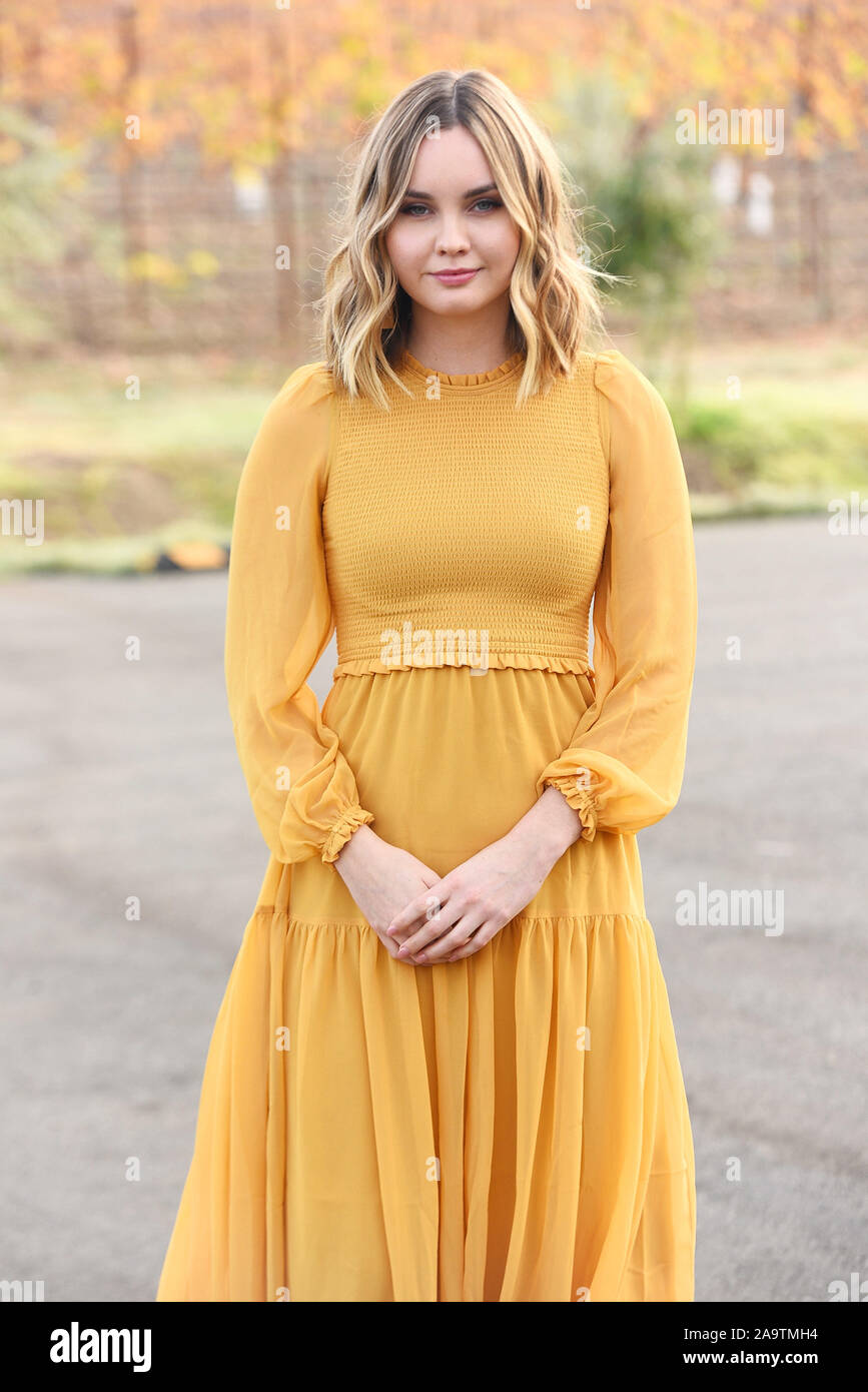 NAPA, CA - NOVEMBER 16: Actress Liana Liberato attends the 'Rising Star