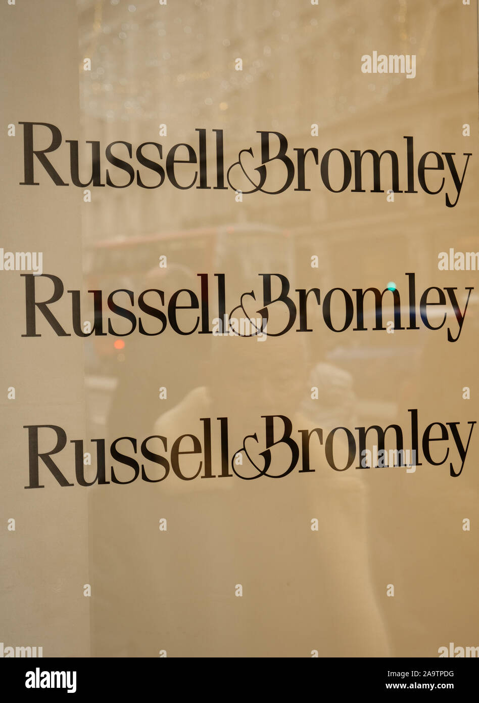 Russell and bromley logo sales