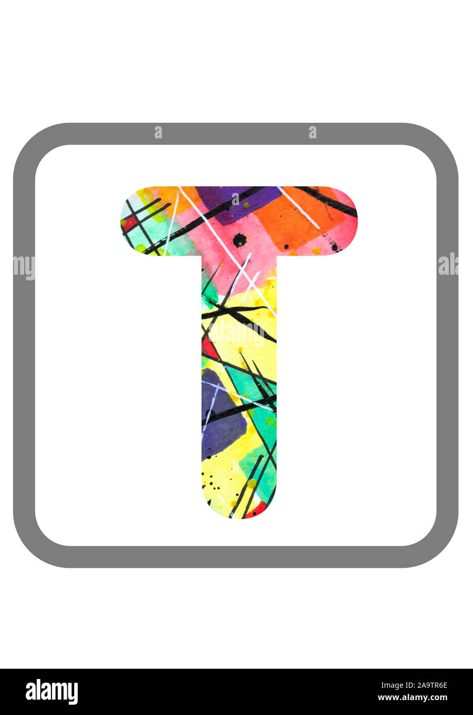 Letter T Cut Out Stock Images & Pictures - Alamy