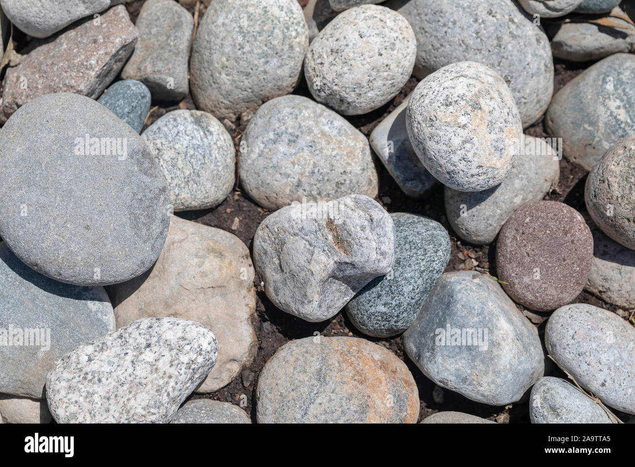 Gray Rocks Graphic Background Stock Photo