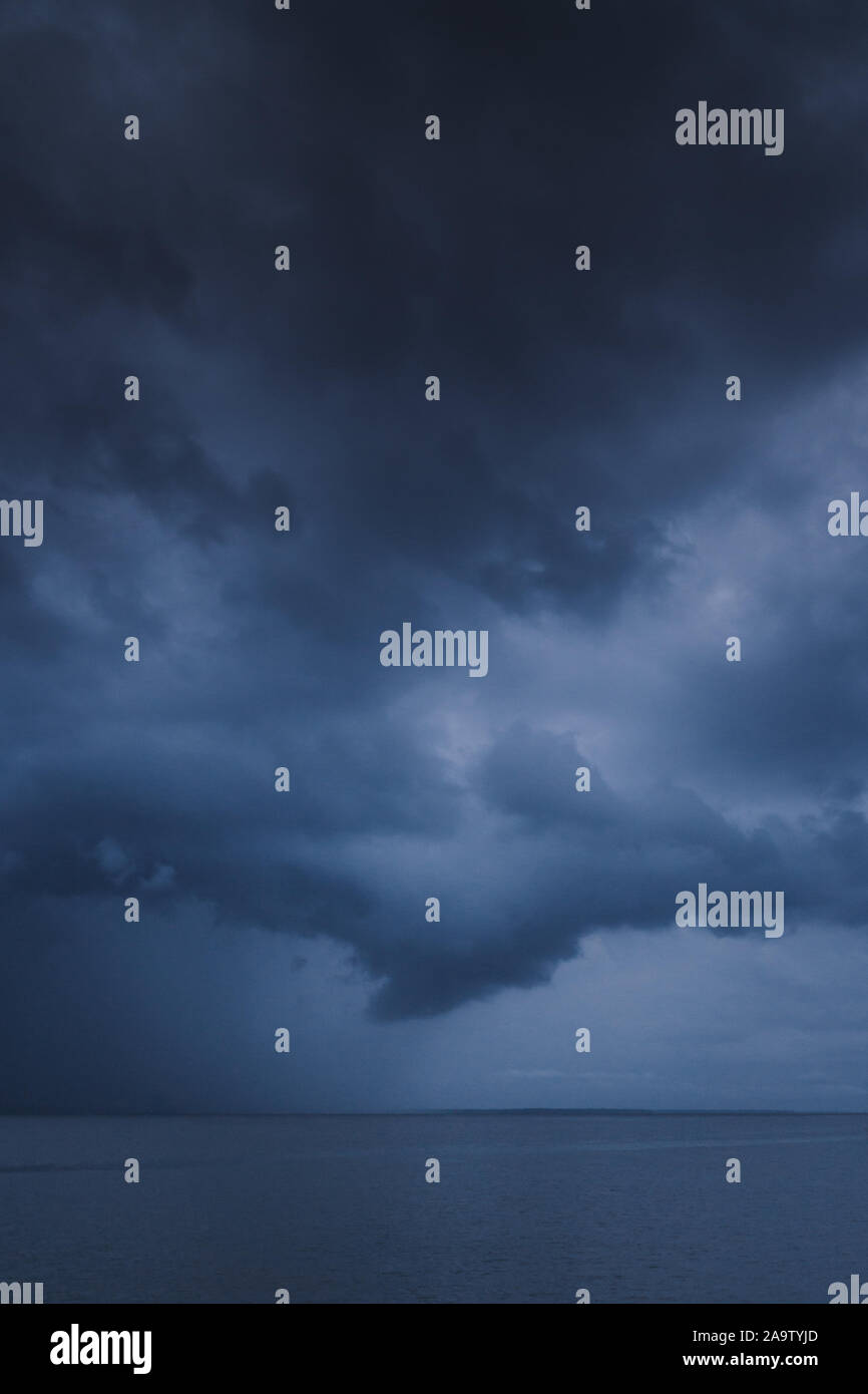 Landscape during a thunderstorm hi-res stock photography and images - Alamy