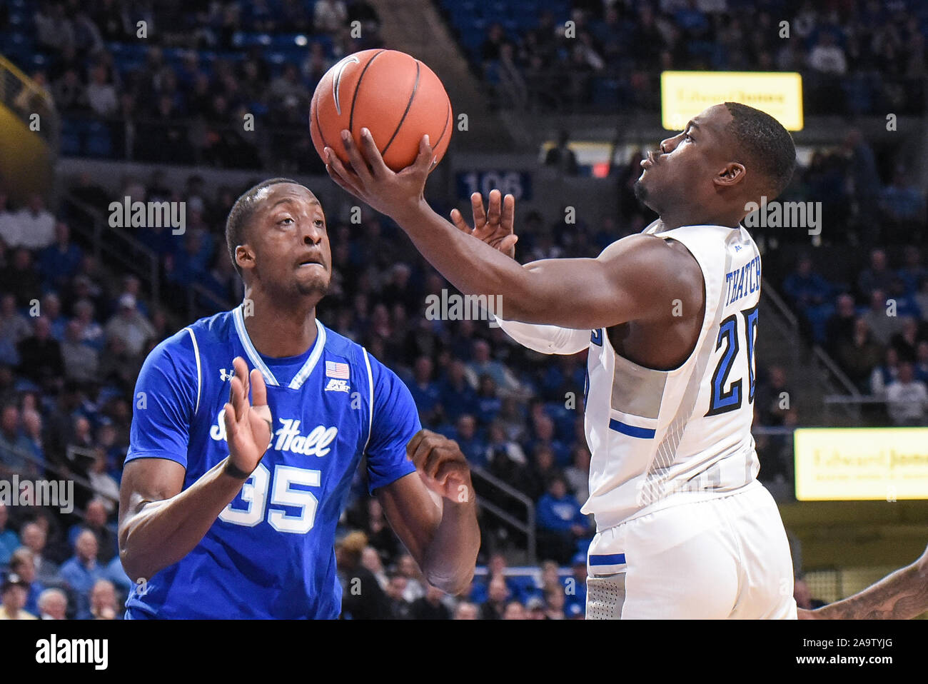 Nov 17, 2019 Saint Louis Billikens guard Fred Thatch Jr. (20) tries to