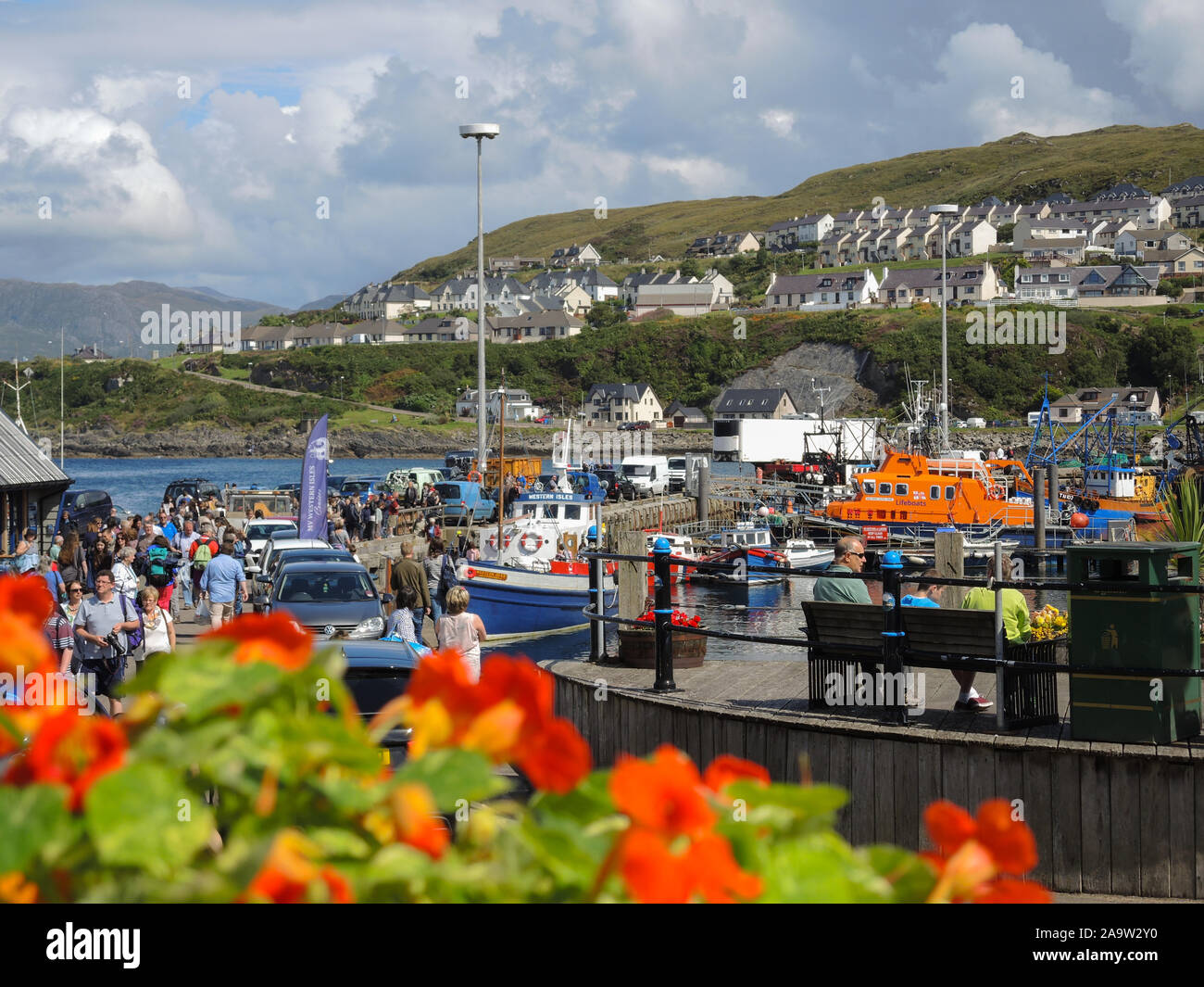 Mallaig Harbour In Summer Stock Photo 333080020 Alamy