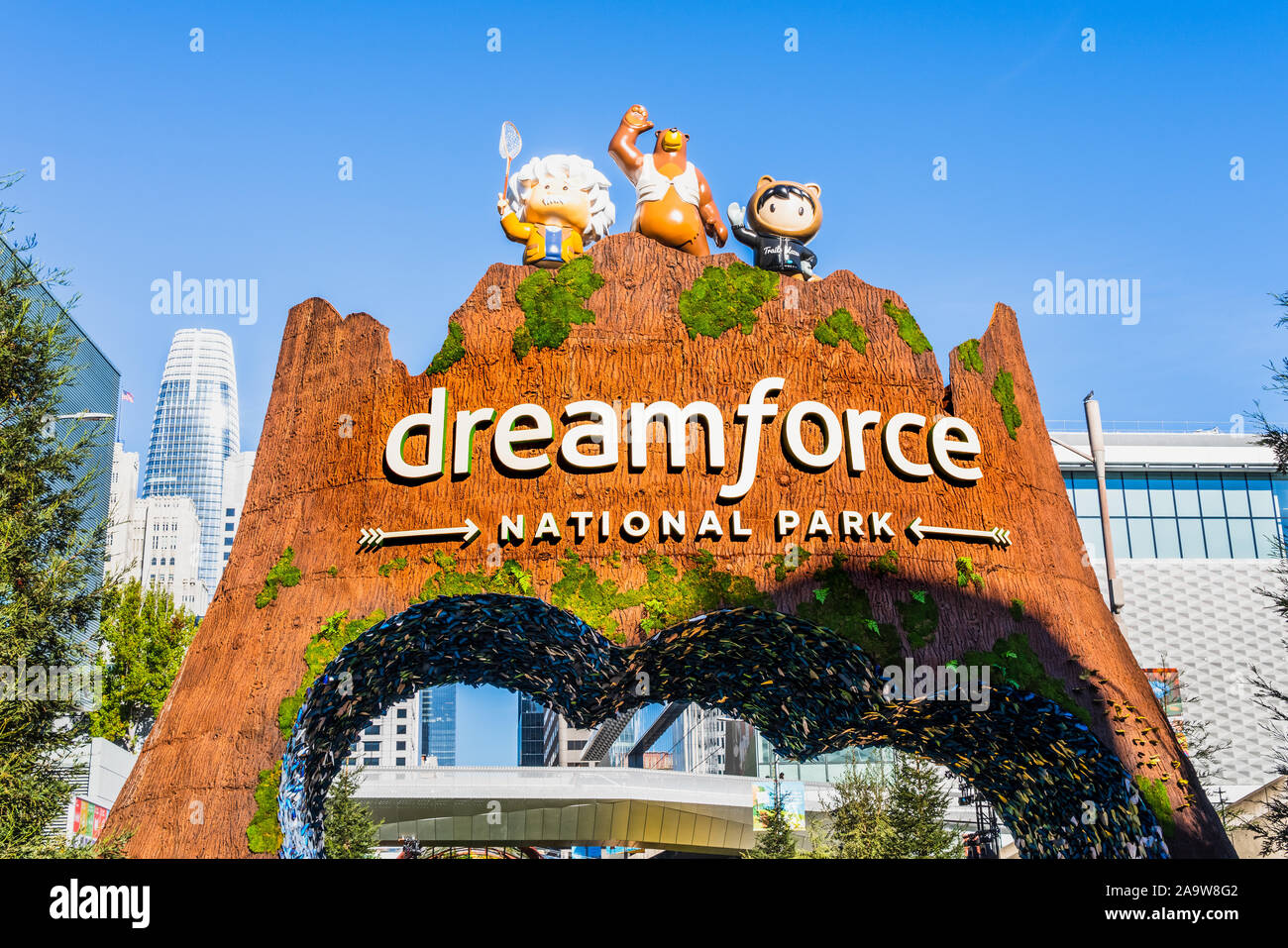 Nov 17, 2019 San Francisco / CA / USA Dreamforce annual convention