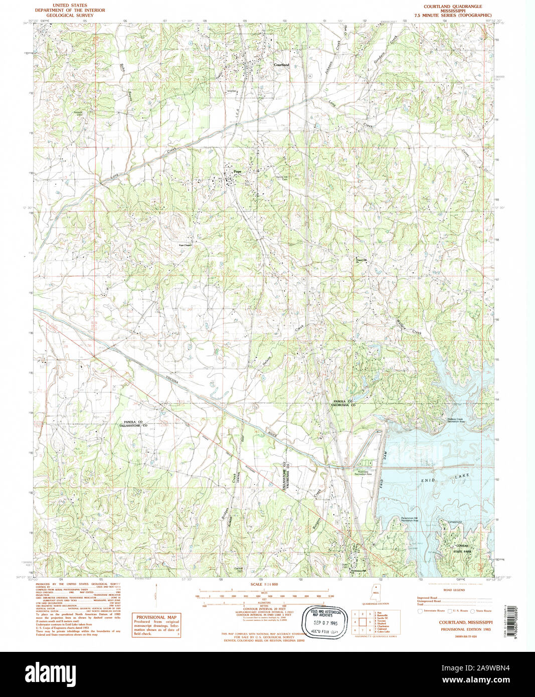 Map of courtland hires stock photography and images Alamy