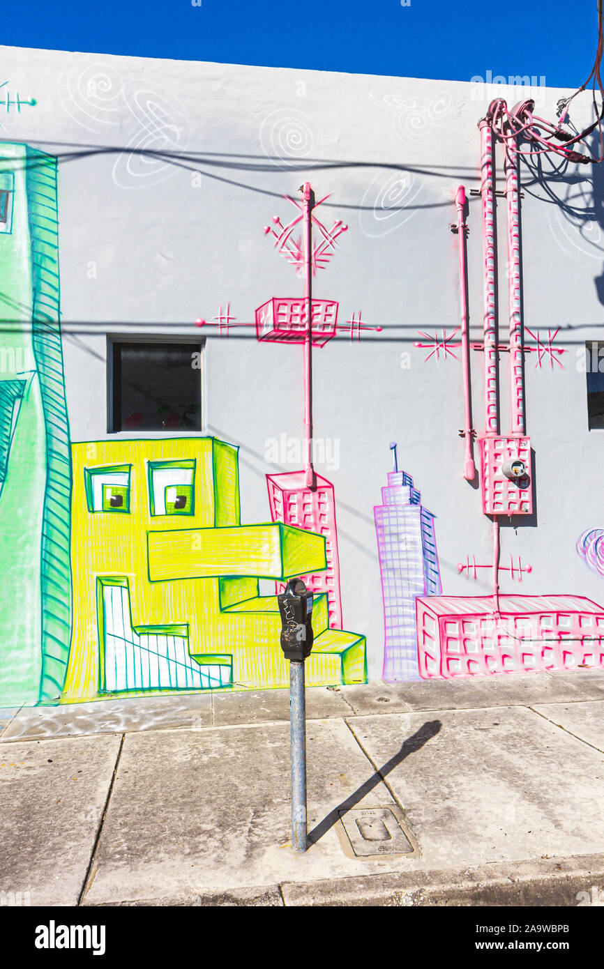 Florida, FL, South, Miami, Wynwood Art District, Design District, mural