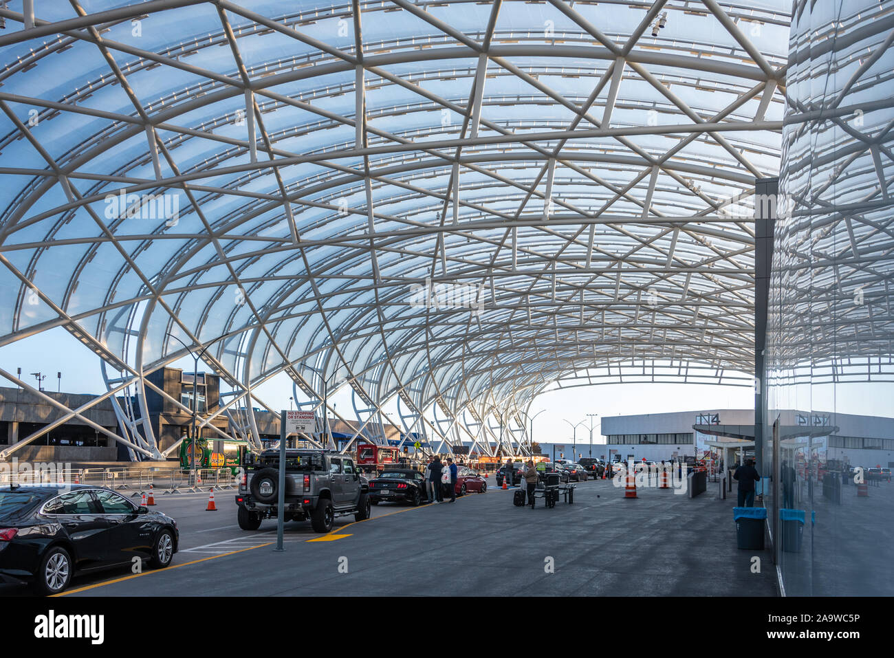 Hartsfield-Jackson Atlanta International Airport Domestic Terminal North. (USA) Stock Photo