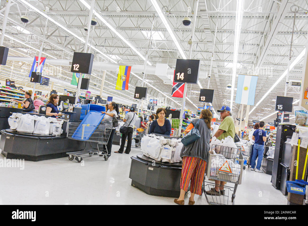 Florida, FL, South, Miami, Hialeah, WalMart, Walmart, shopping shopper