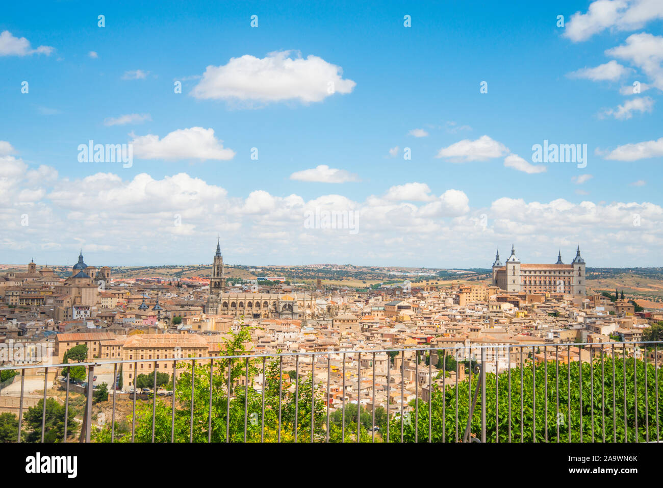 Overview. Toledo, Spain. Stock Photo