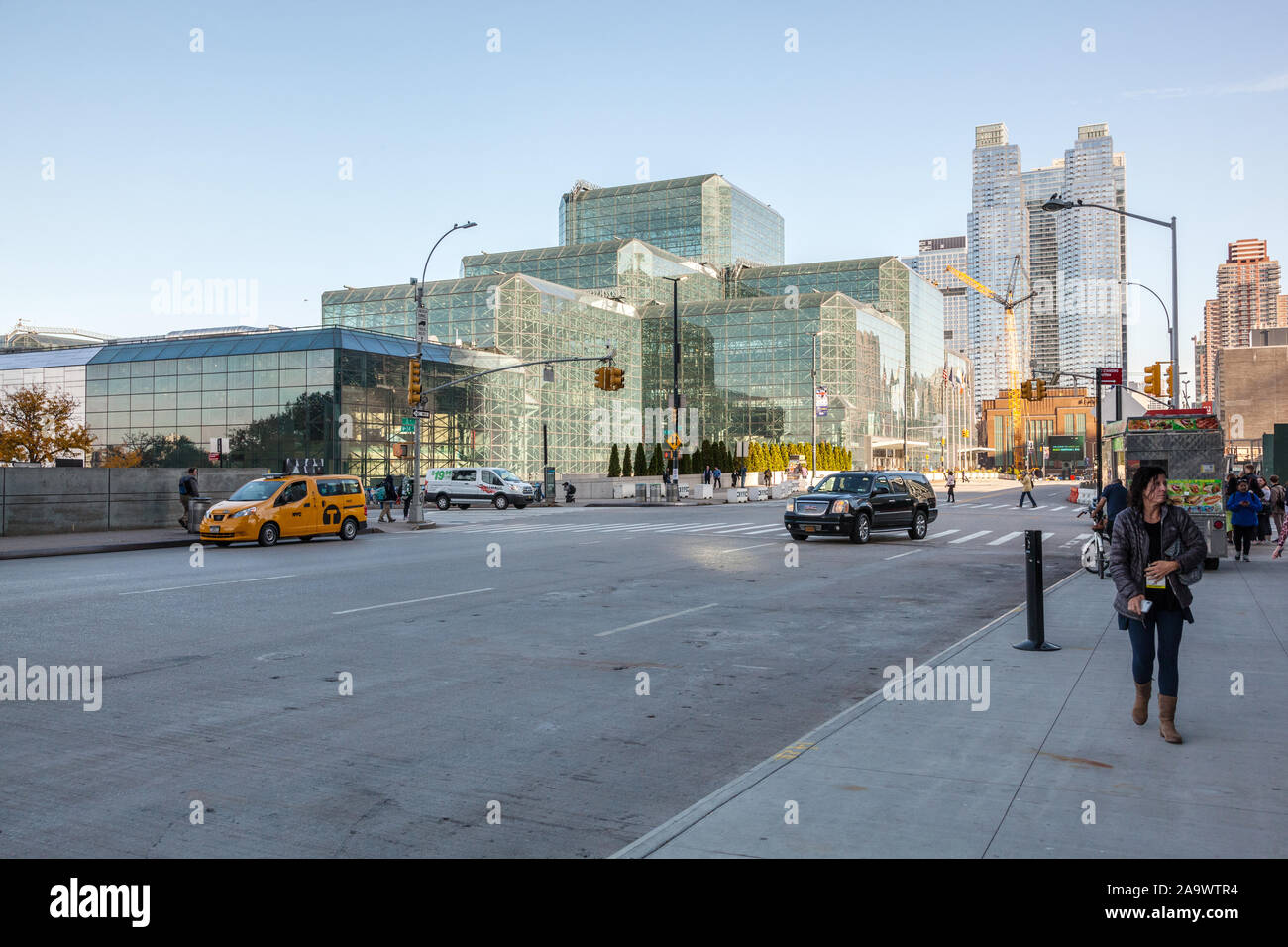 The Jacob K. Javits Convention Center (Javits Center), Manhattan, New