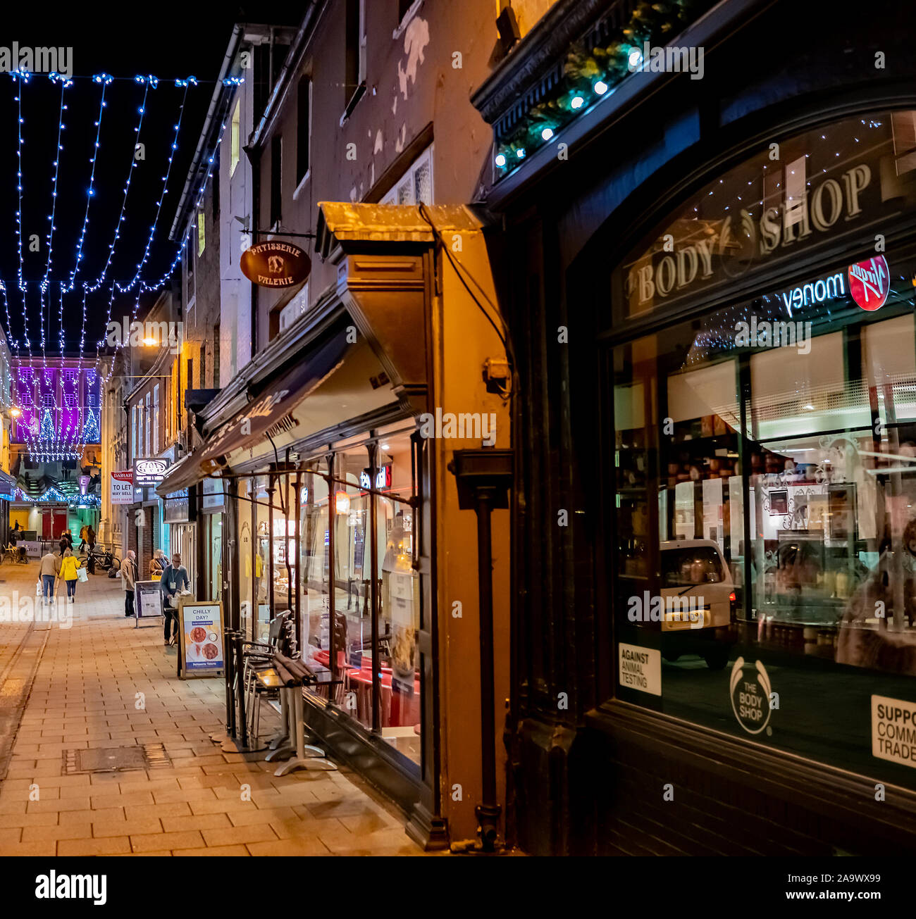 Street night in norwich norfolk hi-res stock photography and images - Alamy