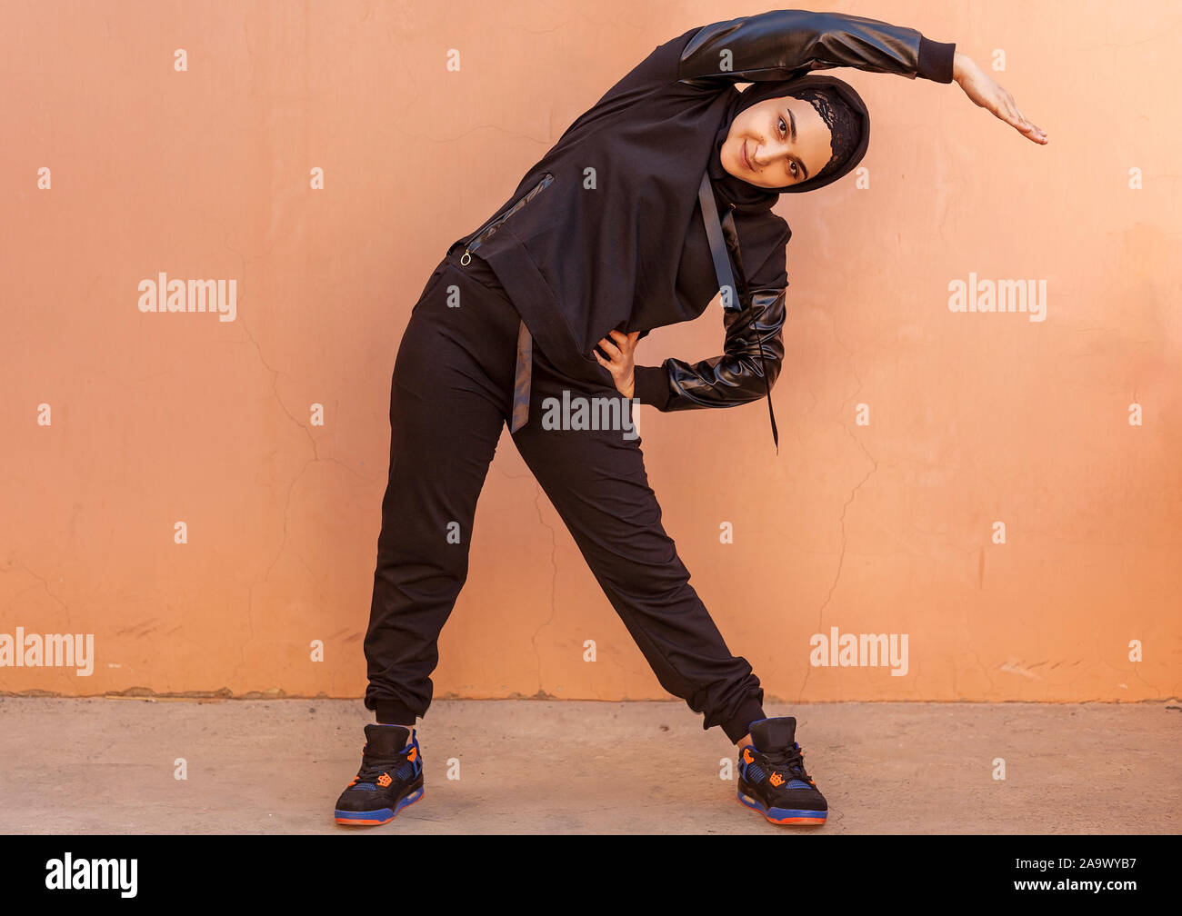 Muslim Woman Exercise Stock Photos Muslim Woman Exercise Stock