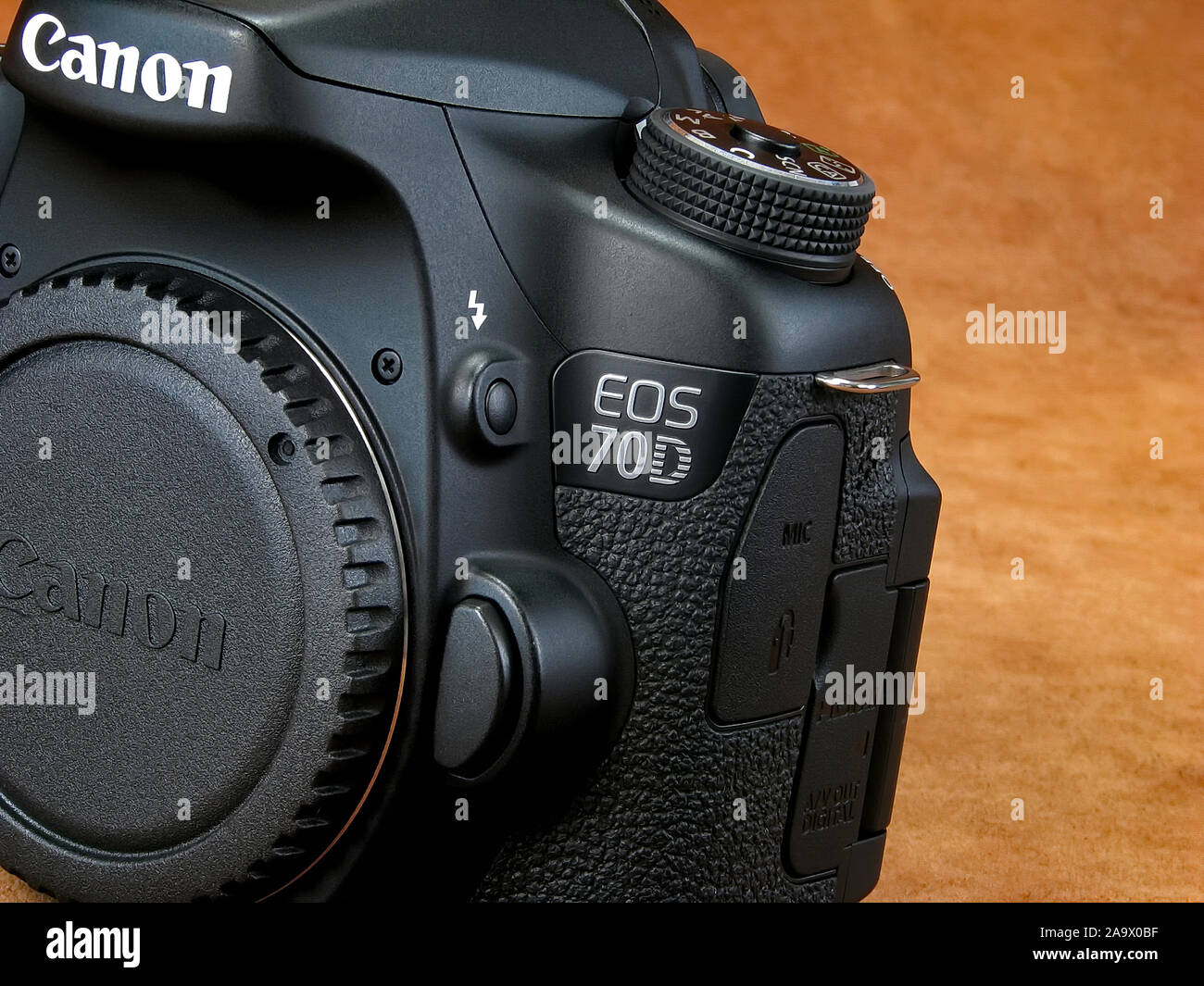 Vintage Canon EOS70D digital camera Stock Photo - Alamy