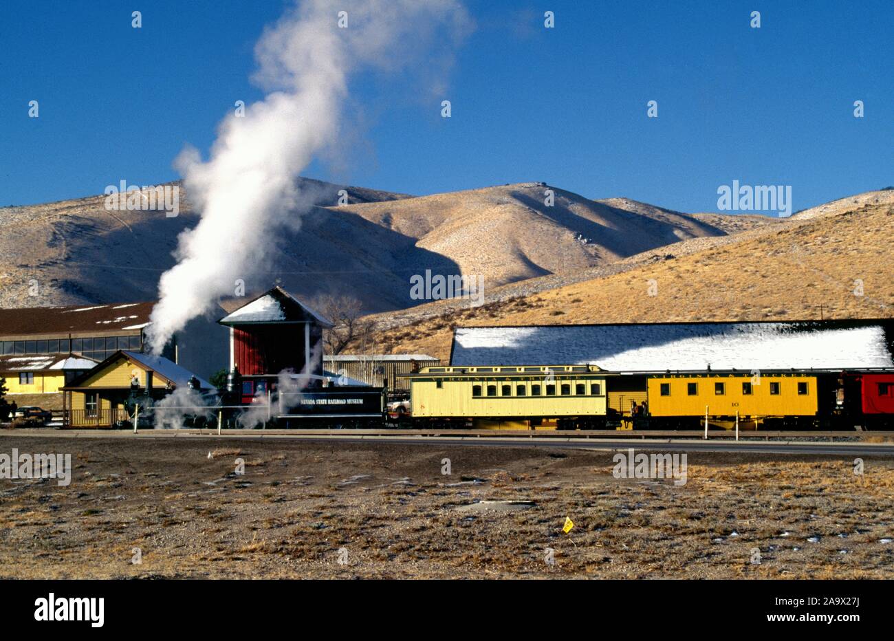 train station in Carson City, NV, USA Stock Photo Alamy