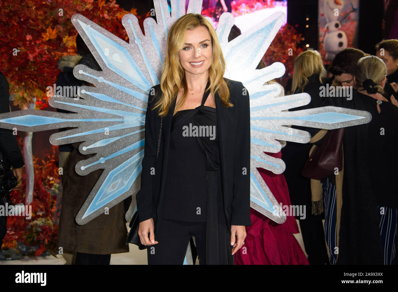 Katherine Jenkins attending the European premiere of Frozen 2 held at
