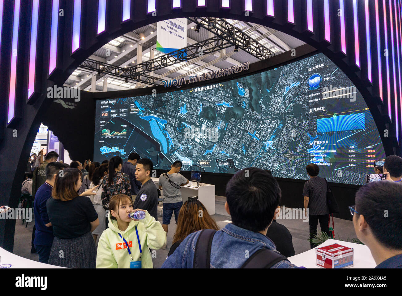 Technology fair 2019 in Shenzhen China Stock Photo
