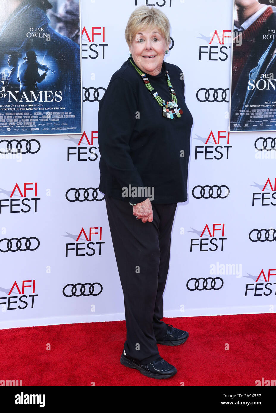 Hollywood, United States. 17th Nov, 2019. HOLLYWOOD, LOS ANGELES, CALIFORNIA, USA - NOVEMBER 17: Mary Jo Catlett arrives at the AFI FEST 2019 - Premiere Of Sony Pictures Classics' 'The Song Of Names' held at the TCL Chinese Theatre IMAX on November 17, 2019 in Hollywood, Los Angeles, California, United States. (Photo by Xavier Collin/Image Press Agency) Credit: Image Press Agency/Alamy Live News Stock Photo