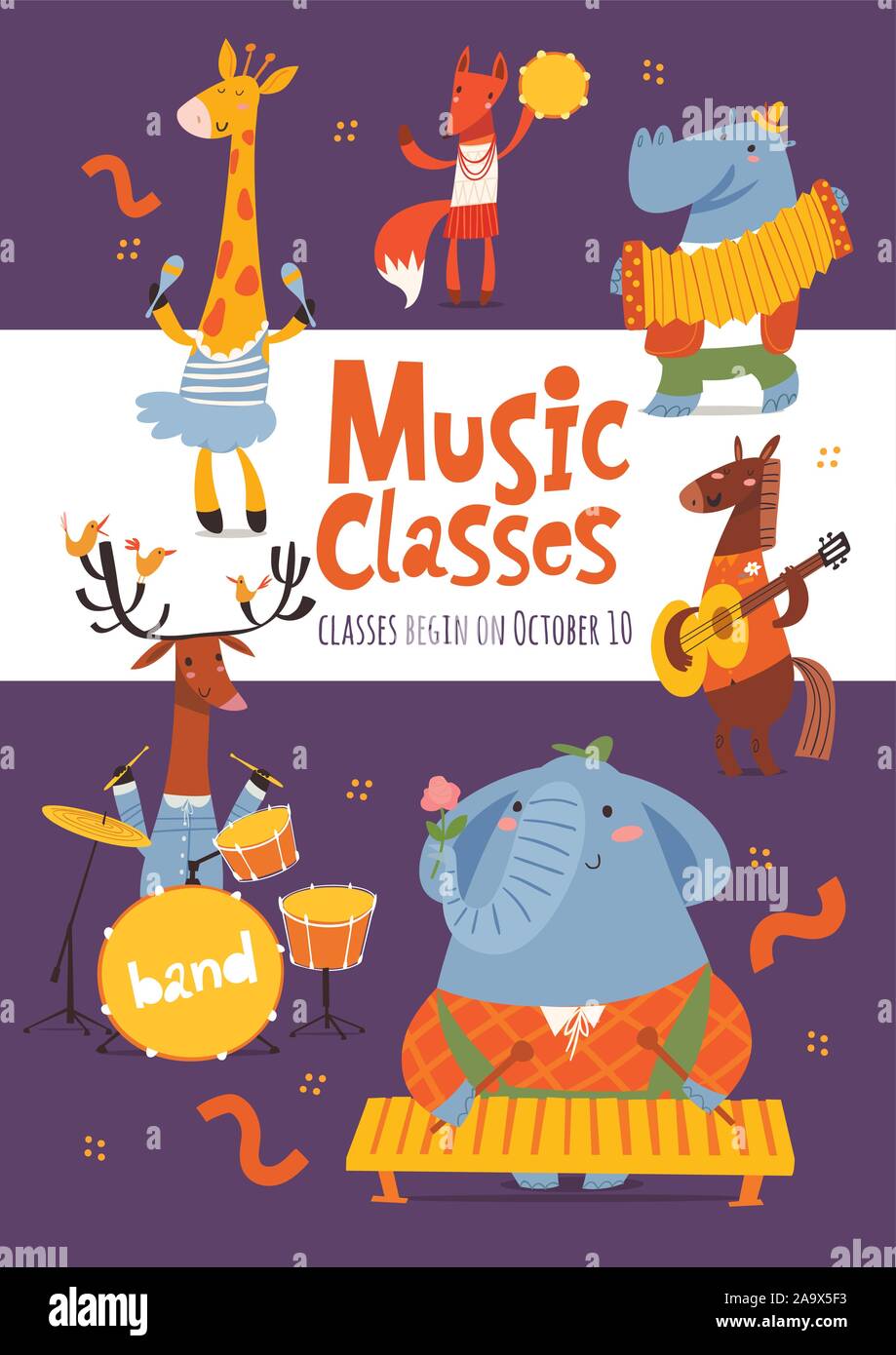 Guitar class poster hires stock photography and images Alamy