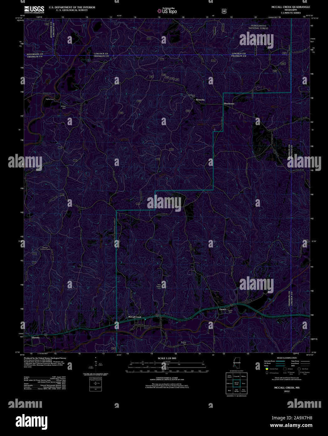 Mccall map hires stock photography and images Alamy