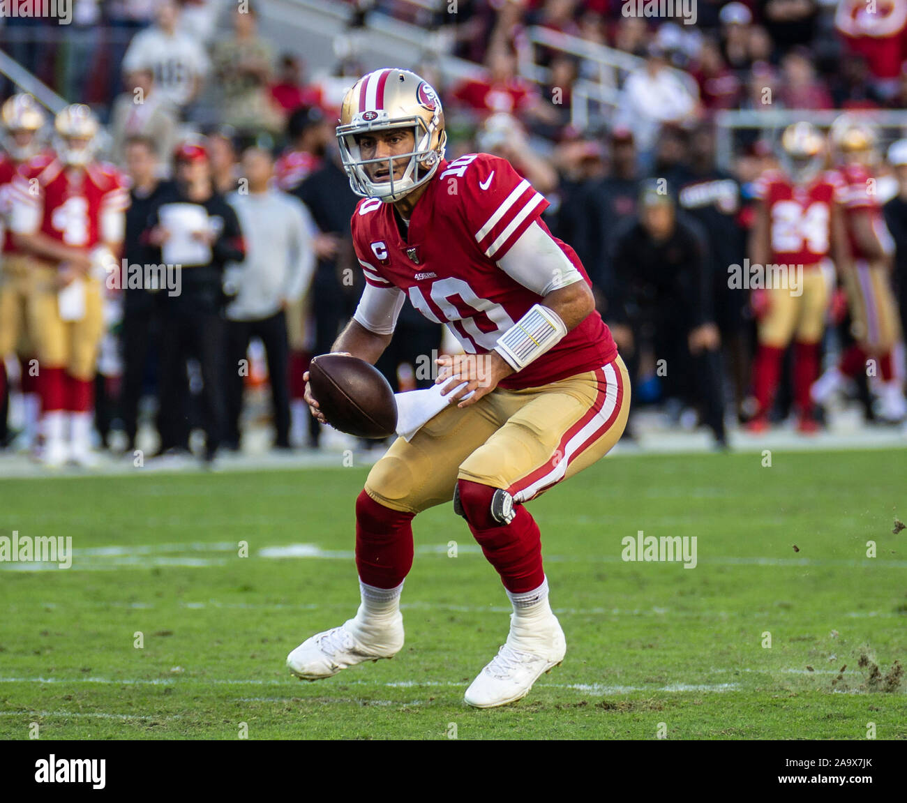 Garoppolo throws 4 TD passes, 49ers beat Cardinals 28-25 - The San