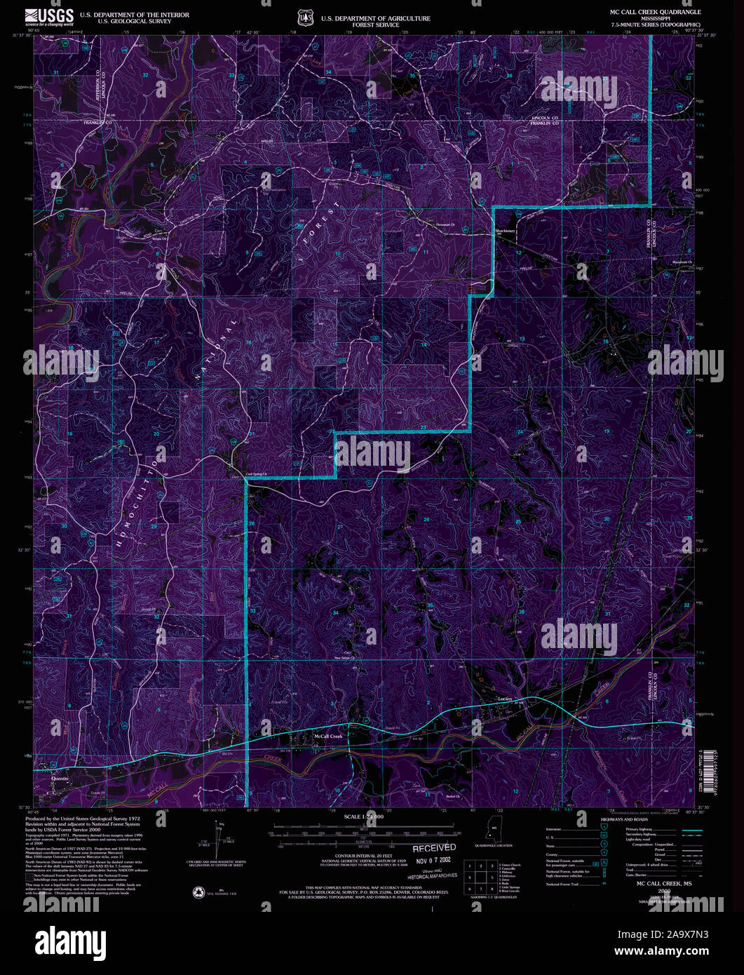 Mccall map hires stock photography and images Alamy