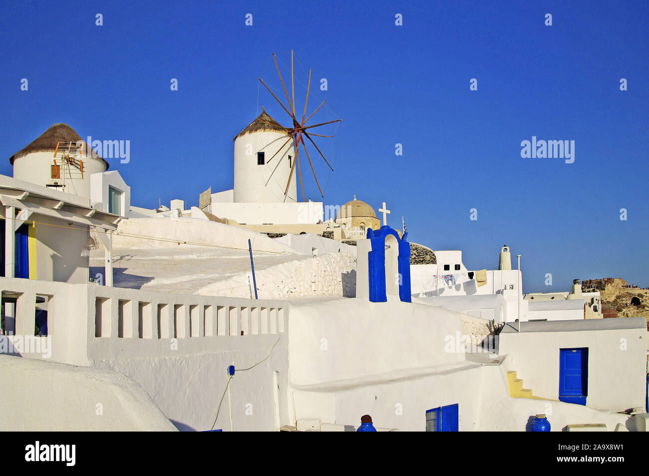 Europa, Griechenland, Kykladen, Santorin Stock Photo