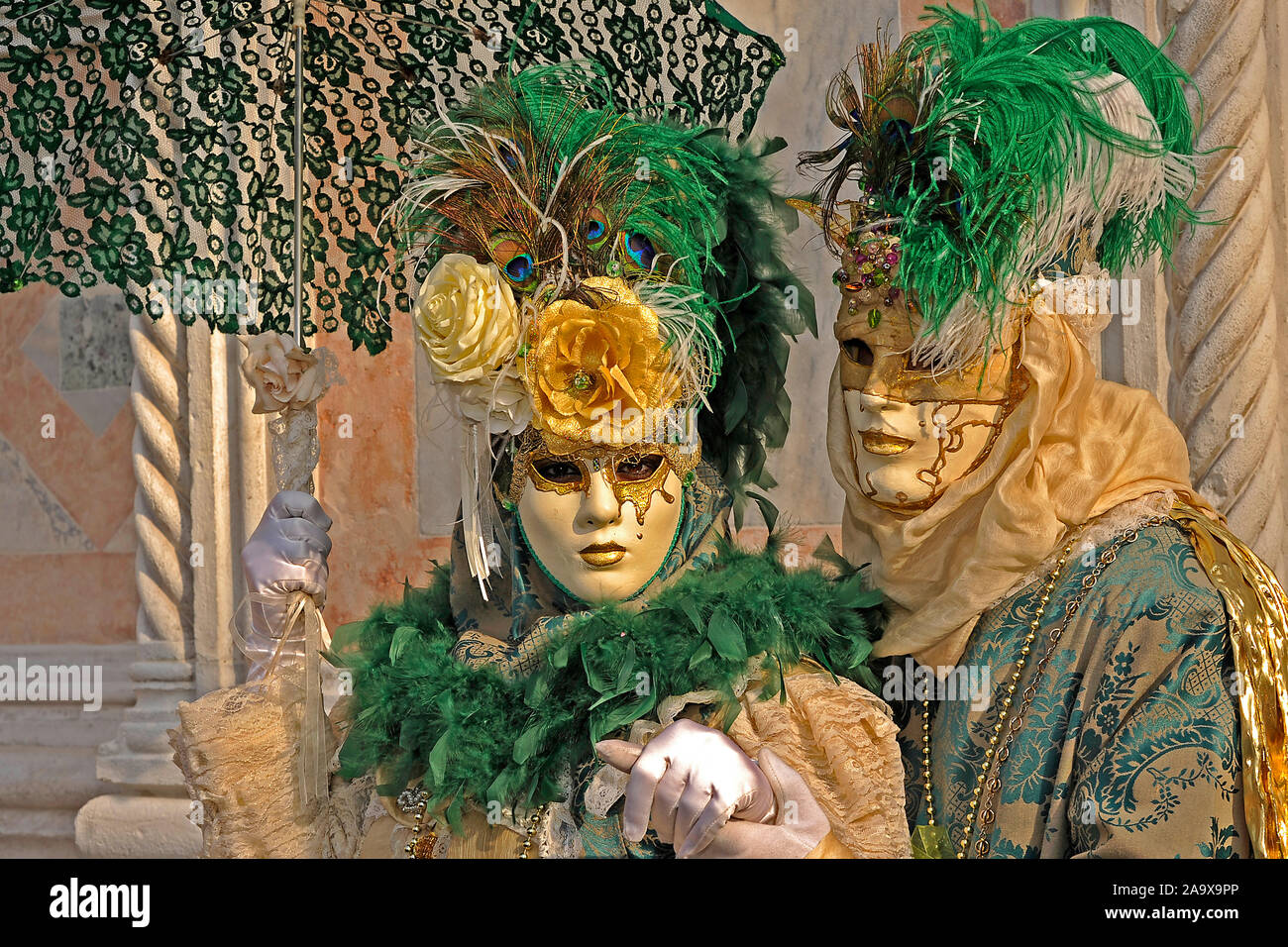 Karneval in Venedig Stock Photo