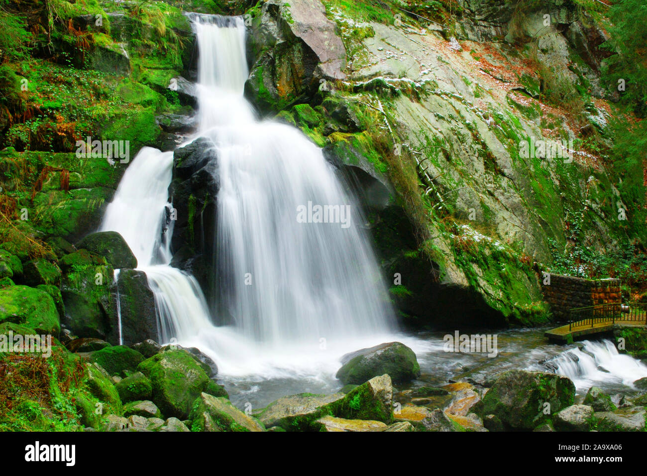 Triberger Wasserfall im Schwarzwald Stock Photo Alamy