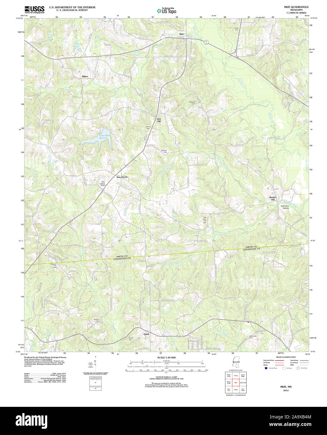 Map of mize hires stock photography and images Alamy