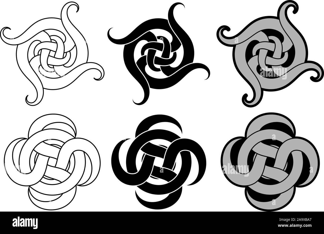 Decorative arabic ornament. Tattoo design Stock Vector Image & Art Alamy