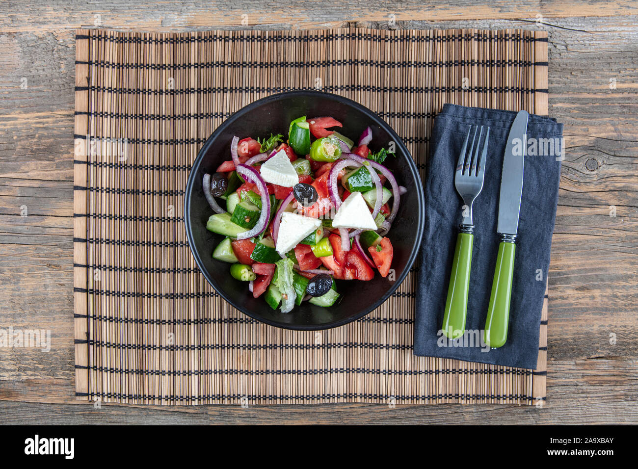 Food Cooking Restaurant Menu Vegetable Salad In A Round White Plate 