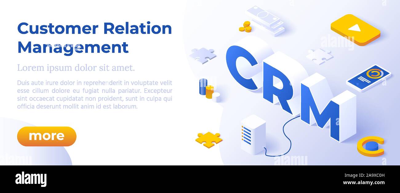 Plan crm Stock Vector Images - Alamy