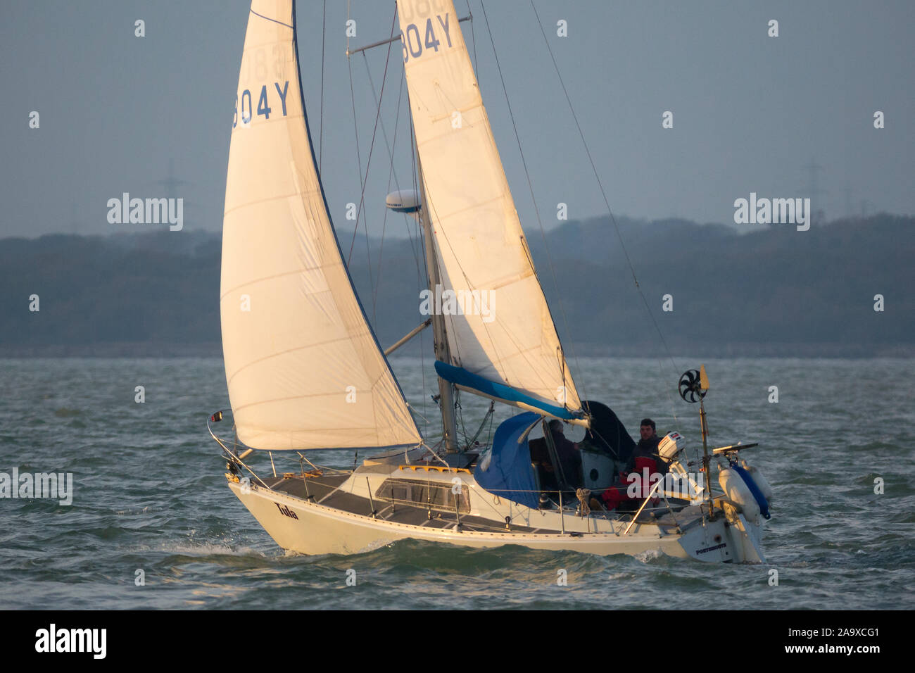 Yacht,Yachting,Boat,Boating,Sail,Sailing,The Solent,Cowes,Isle of Wight