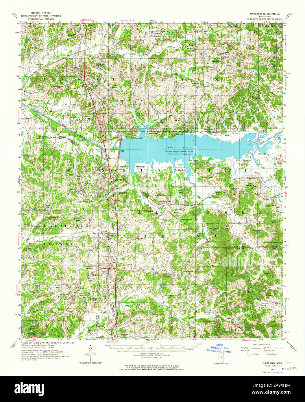 Map of oakland mississippi hires stock photography and images Alamy