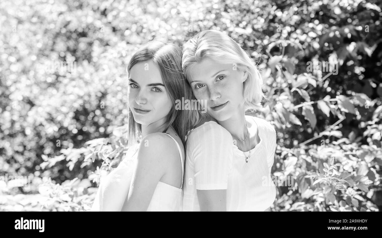 Beautiful Women Out Together Black and White Stock Photos & Images - Alamy