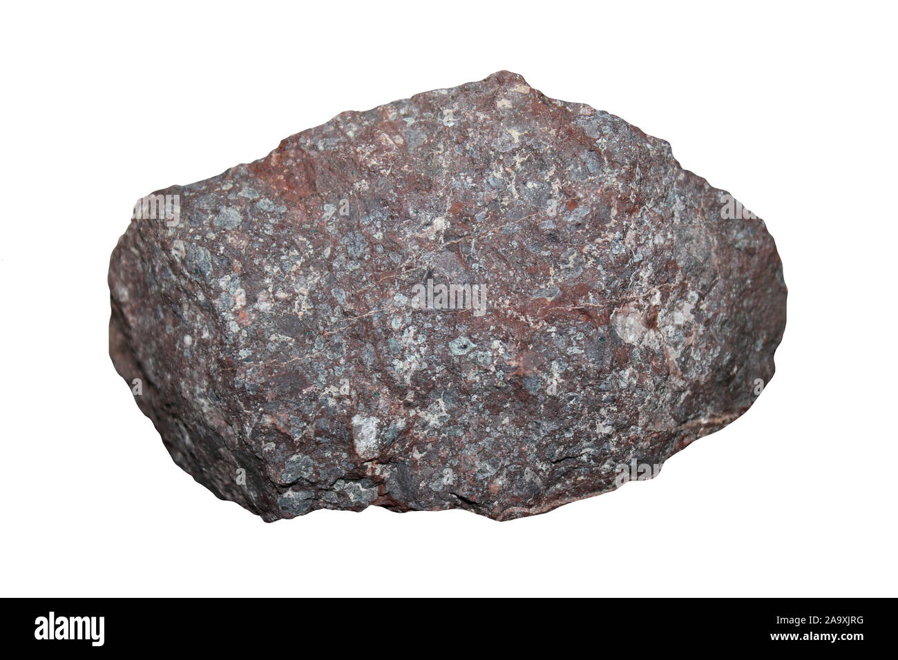 Agglomerate Clyde Plateau Volcanic Formation - Carboniferous Stock Photo