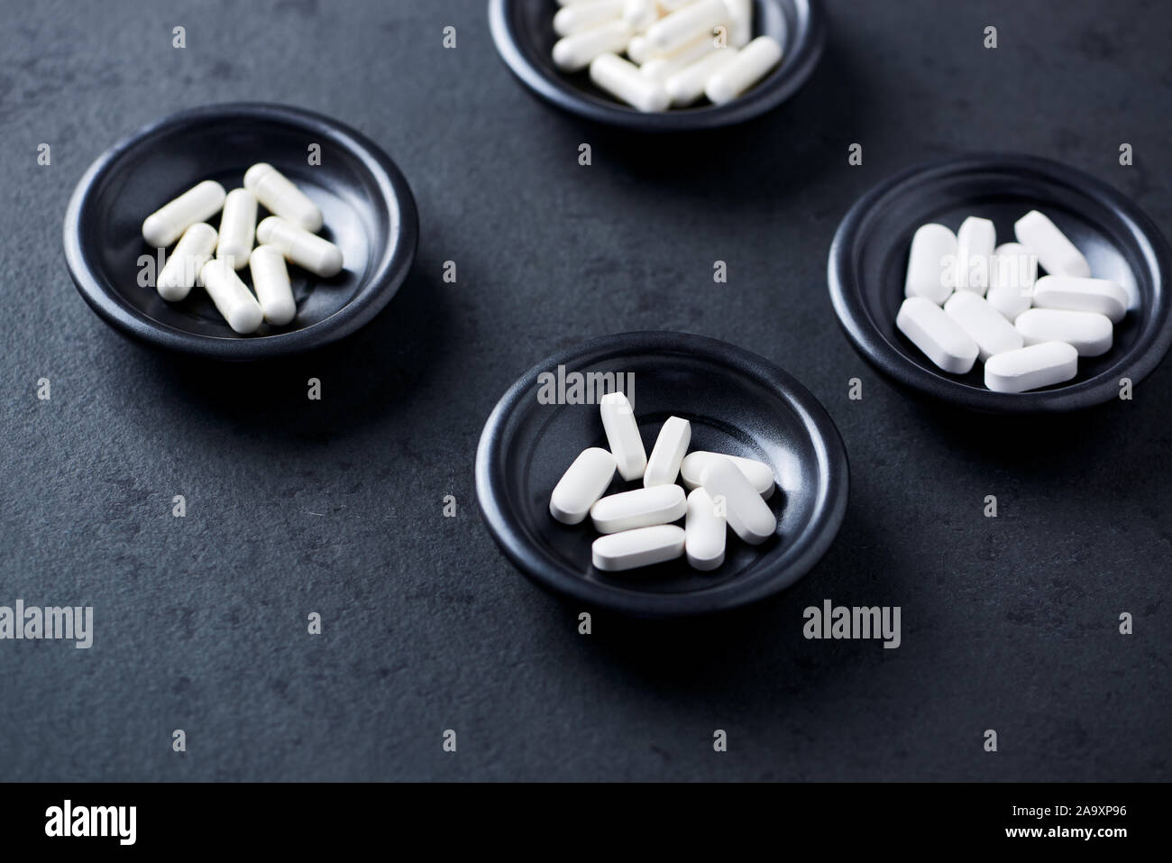 Lysine, Proline, Arginine (Cardio Amino Acids) and Magnesium. Support for Heart Health Stock