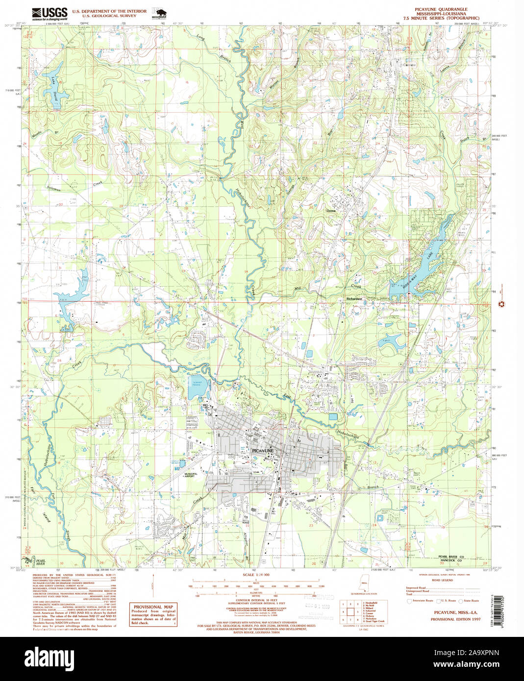 Picayune map hires stock photography and images Alamy