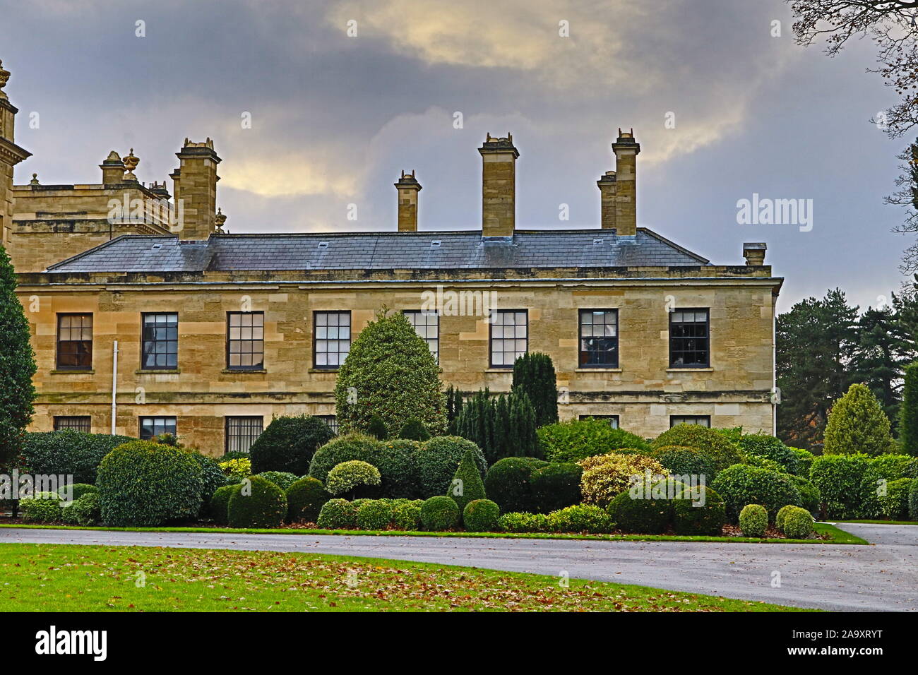 HDR Brodsworth Hall Stock Photo Alamy