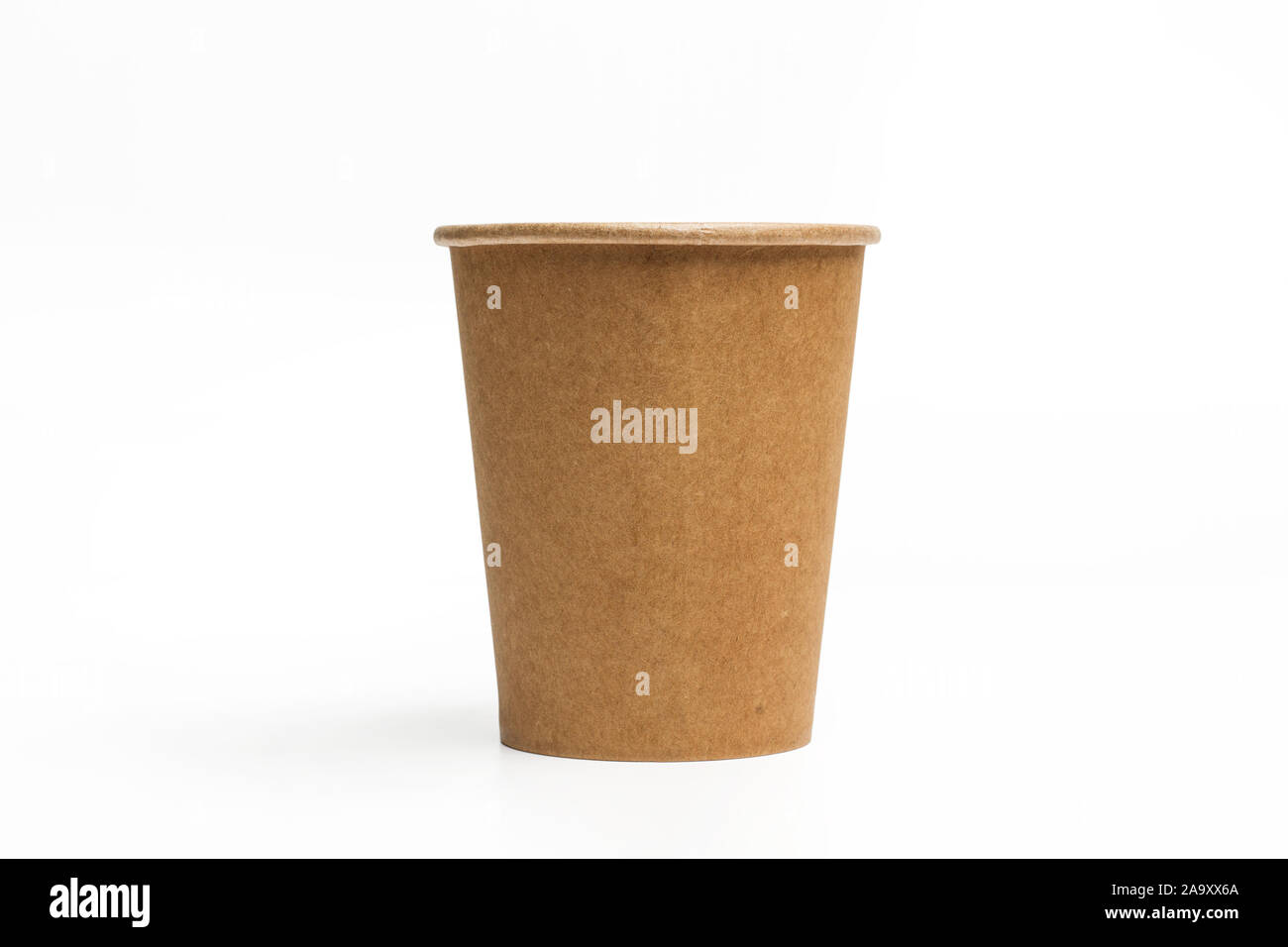 Paper cup on a white background Stock Photo Alamy