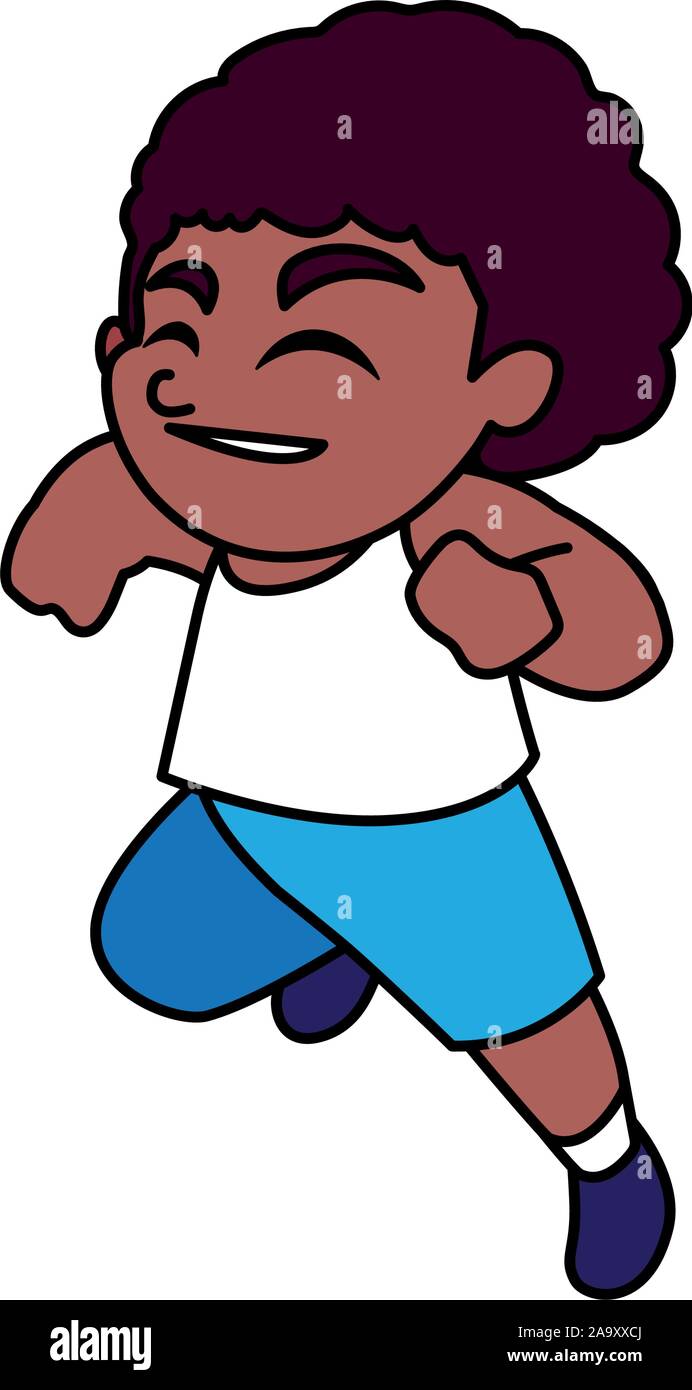 boy smiling on white background vector illustration design Stock Vector ...