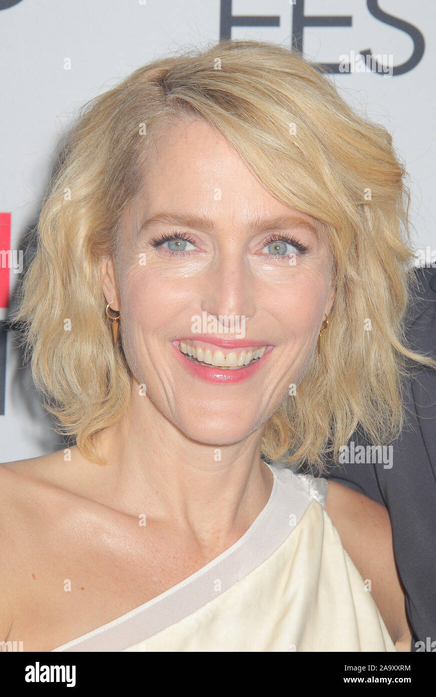 Los Angeles, USA. 16th Nov, 2019. Gillian Anderson 11/16/2019 AFI Fest