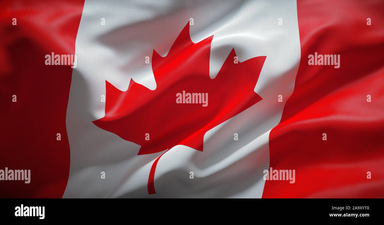 Canadian Flag. Canada Stock Photo Alamy